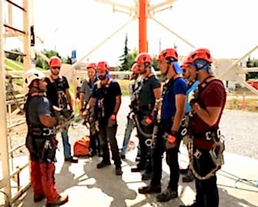 T.C. Aile, Çalışma Ve Sosyal Hizmetler Bakanlığı İş Sağlığı Ve Güvenliği Genel Müdürlüğünden Bir Heyet, Eğitim Alanımızı Ziyaret Etti.